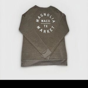 Granola Farmhouse Earthy Magnolia Market Sweatshirt Heather Brown Women’s Size M
